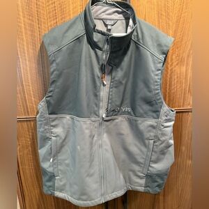 Men’s Orvis vest grey polyester pro vest. Size XXXL